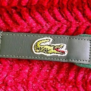 Lacoste belt